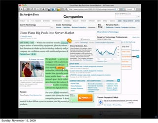 13
Sunday, November 15, 2009
 