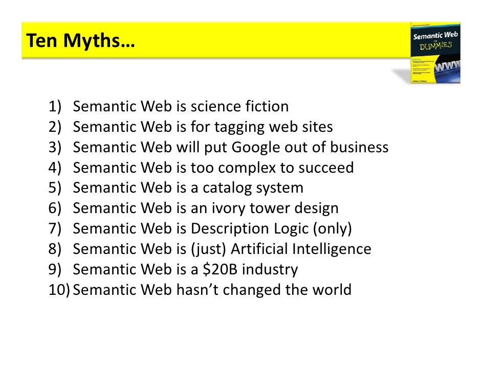 data system integration semantic For Semantic Web Dummies