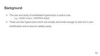 [CB19] Semzhu-Project – A self-made new world of embedded hypervisors ...