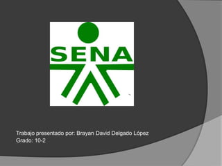 Trabajo presentado por: Brayan David Delgado López
Grado: 10-2
 