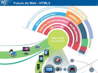 31
HTML5 - Futuro da Web
Futuro da Web - HTML5
 