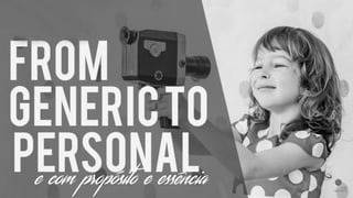 e com propósito e essência
 