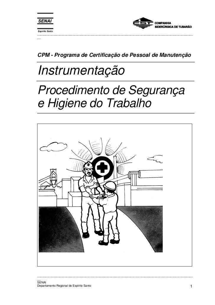 Cursos seguranca do trabalho senai