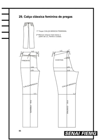 85
2299.. CCaallççaa cclláássssiiccaa ffeemmiinniinnaa ddee pprreeggaass
 