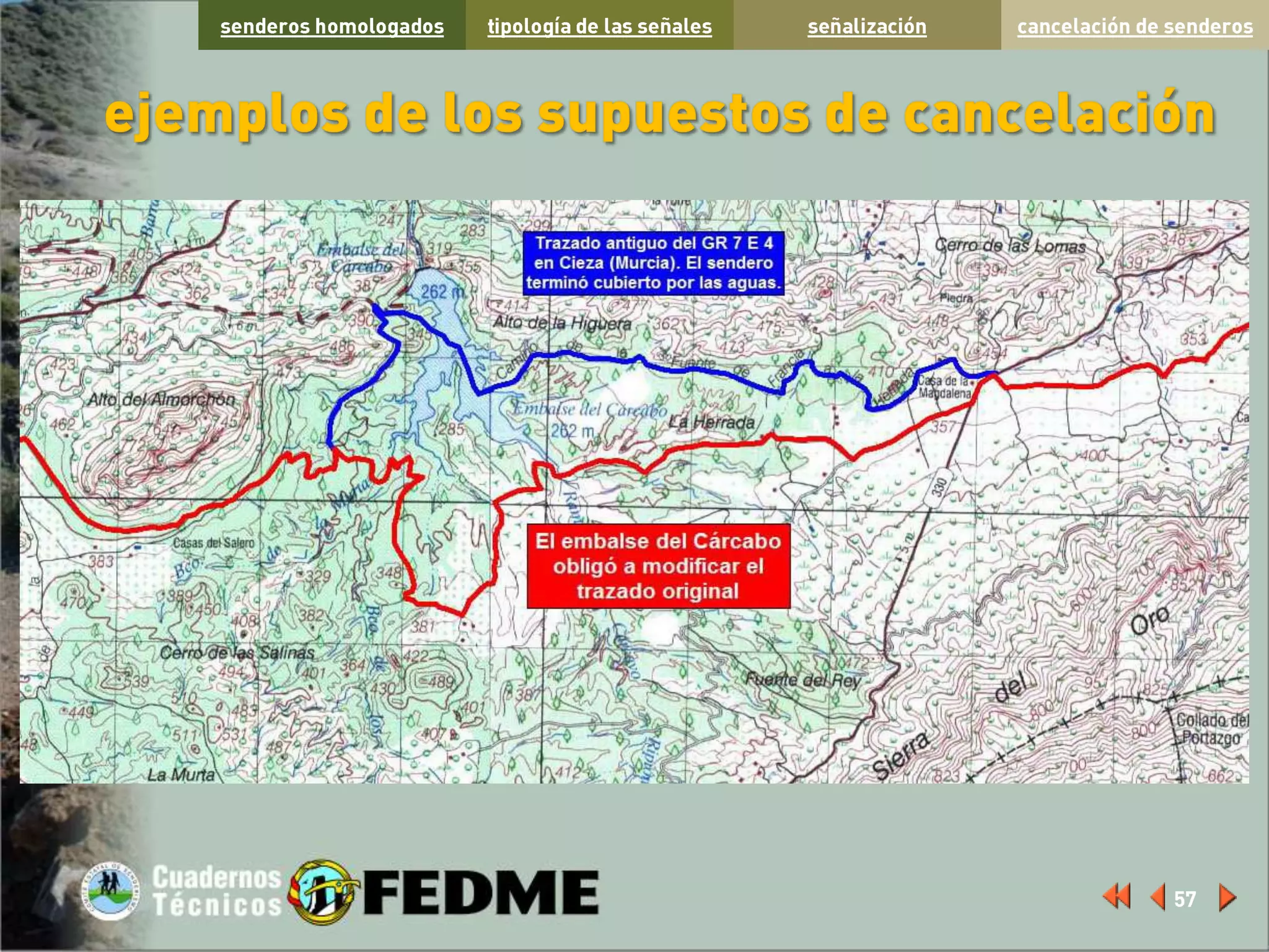 Senalizacion de-senderos