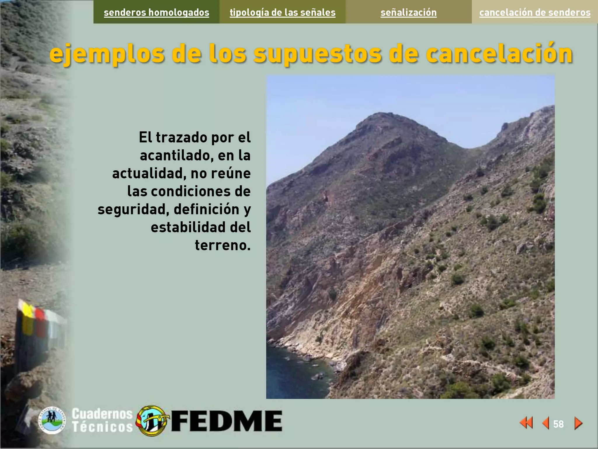 Senalizacion de-senderos