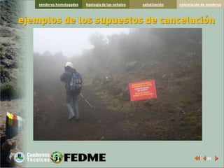 Senalizacion de-senderos