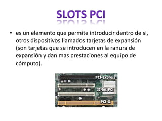 arquitectutra del equipo computo: luisa calderon, madelen parra 10 ...