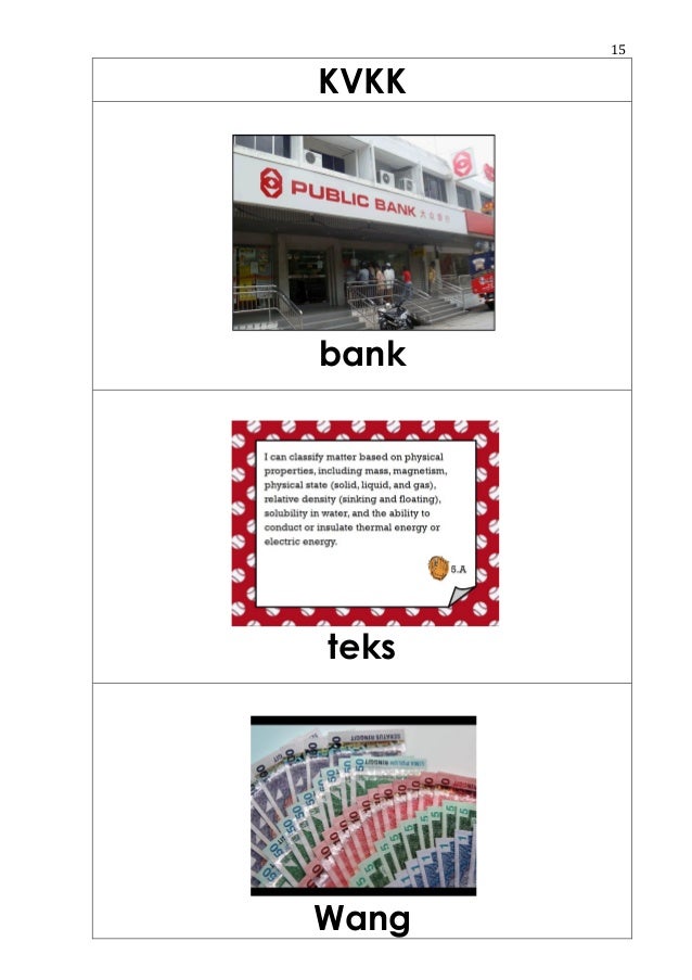 Senarai Gabungan Bunyi Kata Pola Suku Kata