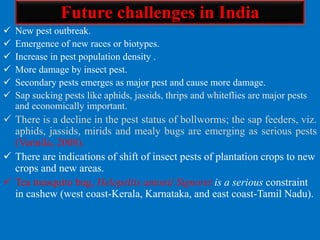 Scenario of insect pest under climate change situation & future ...