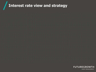 Click to edit Master title style
Click to edit Master subtitle style
Interest rate view and strategy
 