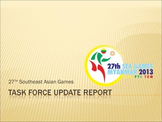 27TH
Southeast Asian Games
 