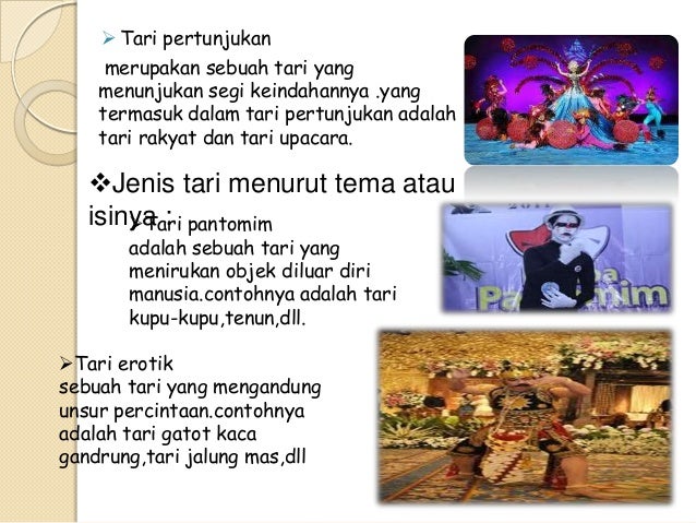 Seni Budaya Tentang Tari kelas 7 smp