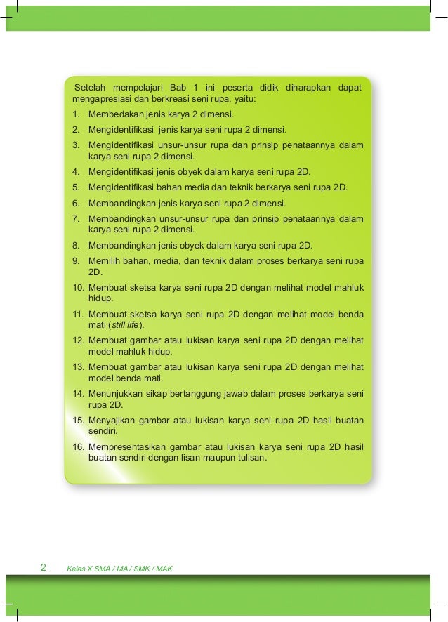 Senbud X Bssma Kelas X Kurikulum 2013blogerkupangcom