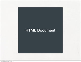 HTML Document




Thursday, November 3, 2011
 