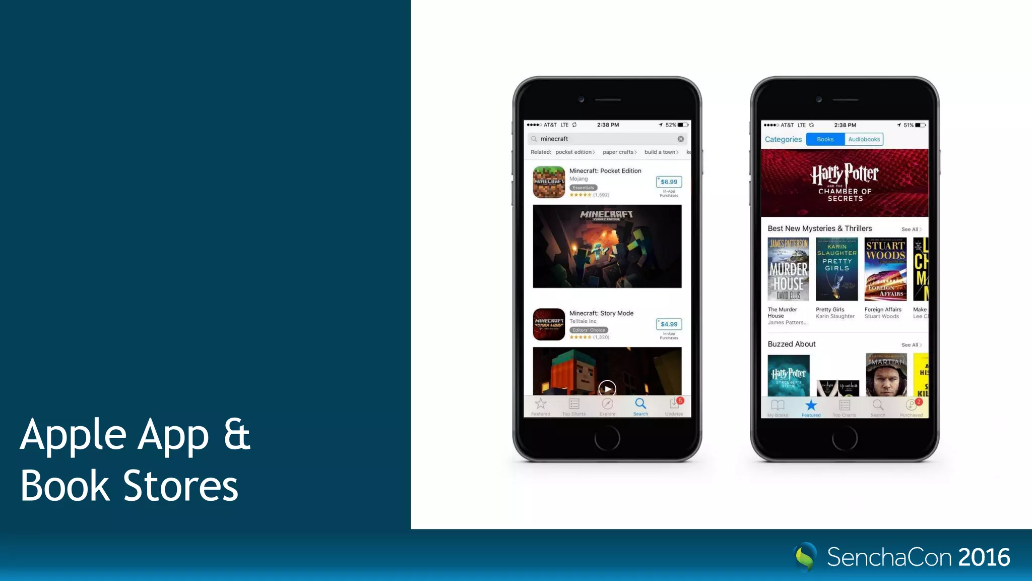 Apple App &
Book Stores
 