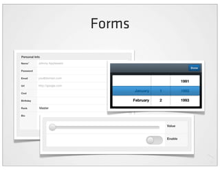 Forms
 