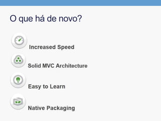 O que há de novo?
 
