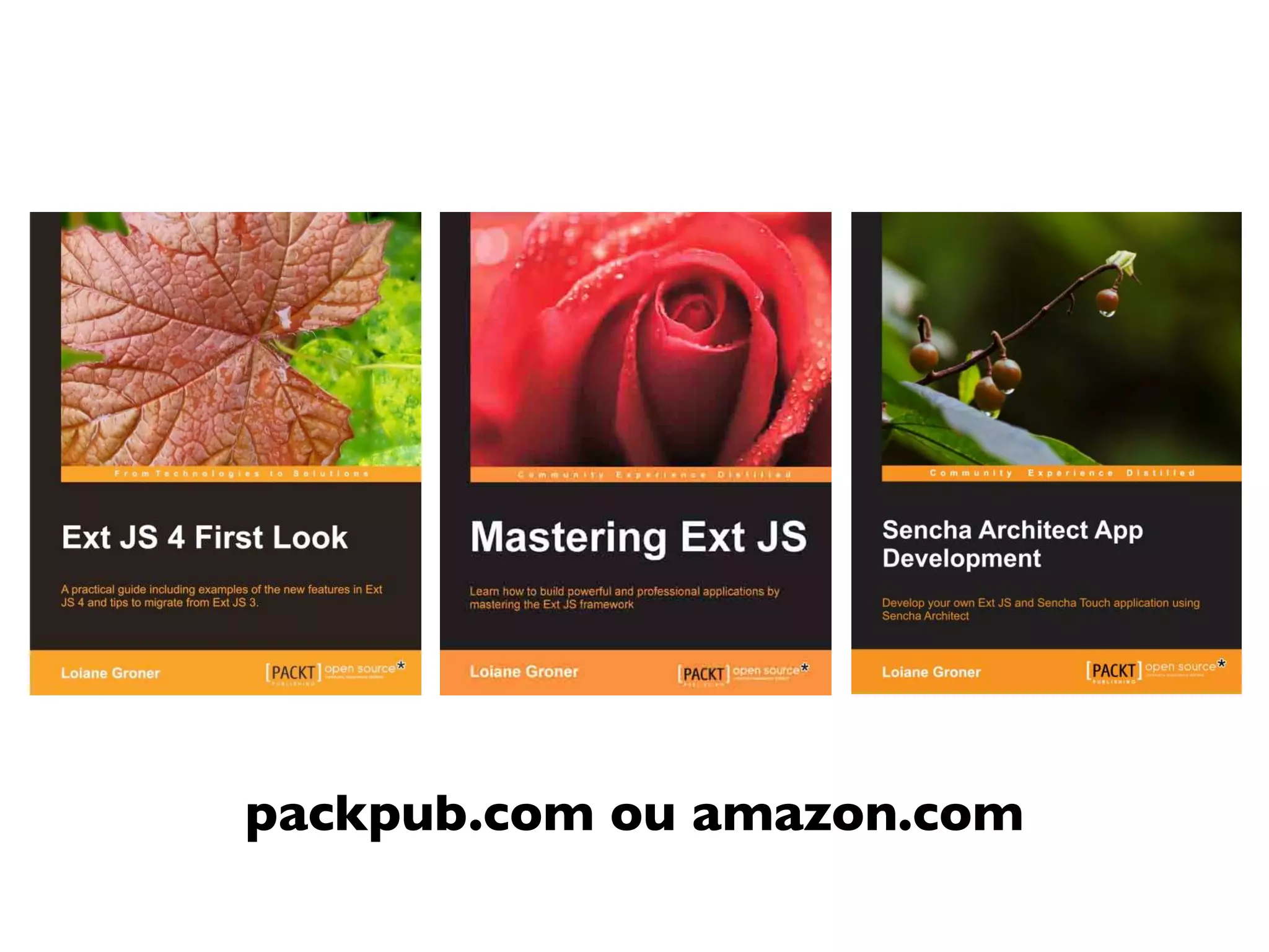 packpub.com ou amazon.com

 