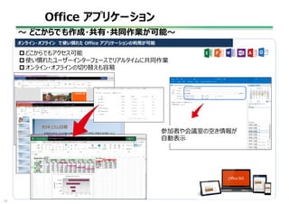 Office 365 による業務効率化
