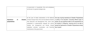 THE SENDAI FRAMEWORK FOR DISASTER RISK REDUCTION | PDF