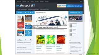 2017/10/28 36
http://www.topsharepoint.com/
 