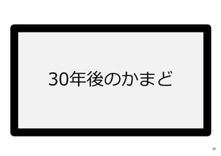 30年後のかまど
20
 