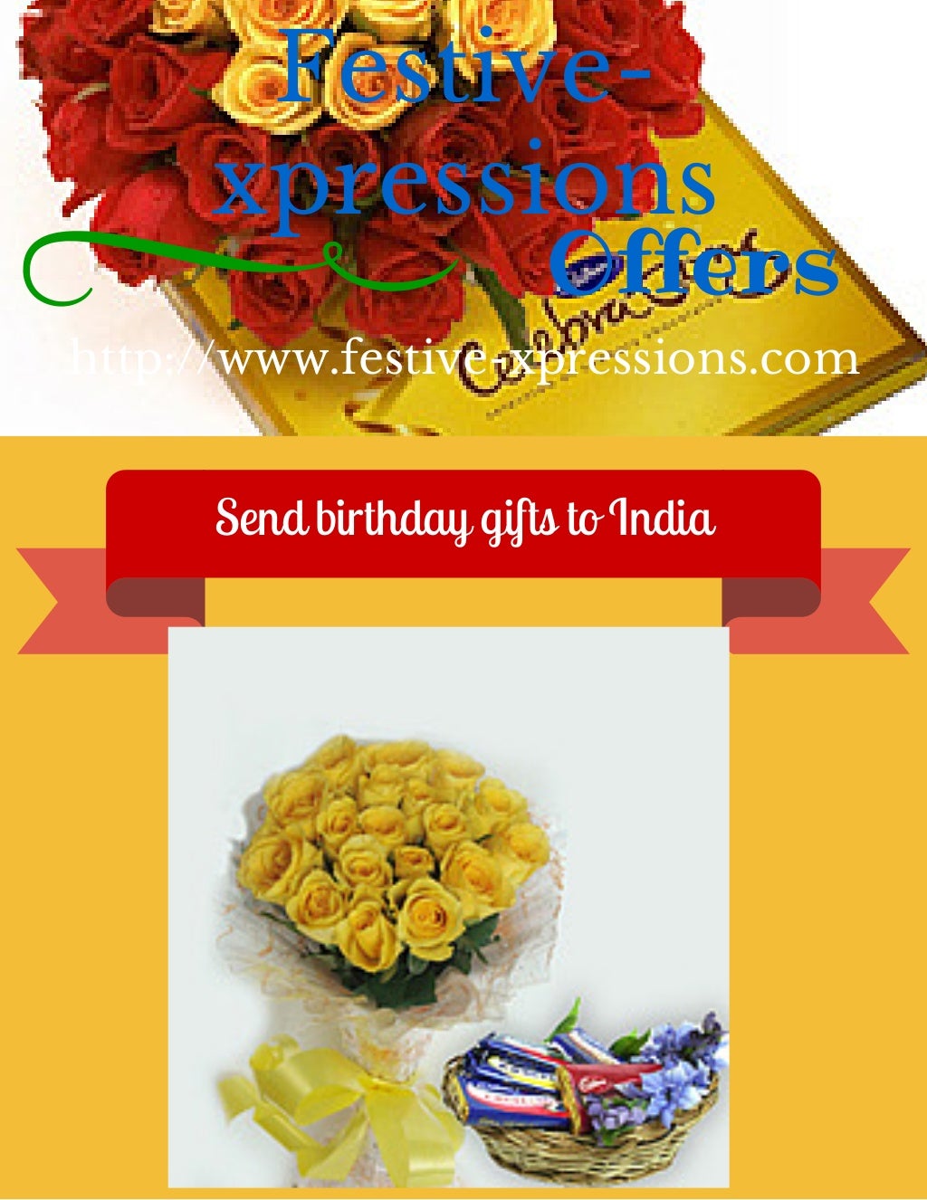 Send birthday gifts to USA