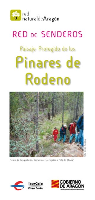 Paisaje Protegido de los
Pinares de
Rodeno
RED DE SENDEROS
“Centro de Interpretación, Barranco de Las Tajadas y Peña del Hierro”
Foto:BelénLeránoz
 