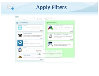 Apply Filters
 