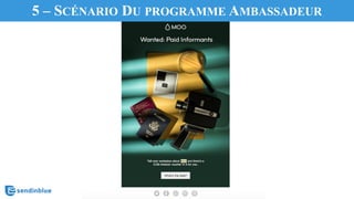 5 – SCÉNARIO DU PROGRAMME AMBASSADEUR
 