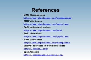 Sending E-mail that reaches the destination using PHP