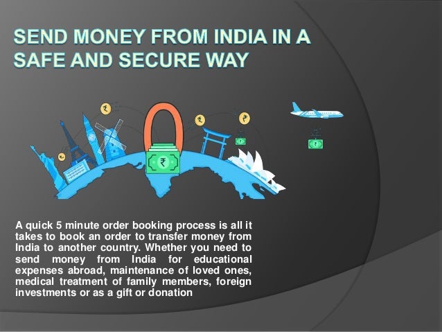 Send Money From India In A Safe And Secure Way - 