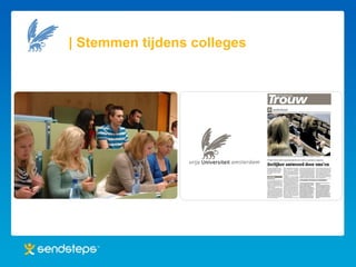 | Stemmen tijdens colleges 