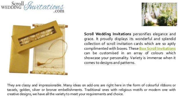 send your invites in style with box scroll invitations