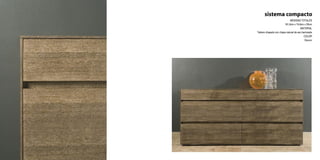 sistema compacto
                             MEDIDAS TOTALES
                        181,6cm x 74,6cm x 55cm
                                       MATERIAL
Tablero chapado con chapa natural de sen barnizada
                                           COLOR
                                           Oscuro
 