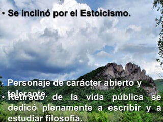 Filósofo latino, dramaturgo y político.