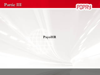 Partie III PayoHR 