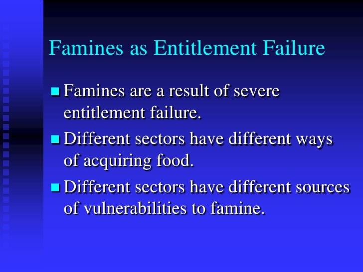 poverty and famines an essay on entitlements and deprivation Poverty and famines: an essay on entitlement and deprivation by amartya sen an opinion on merits and demerits of entitlement approach this book focuses on. poverty and famines an essay on entitlements and deprivation Poverty and famines: an essay on entitlement and deprivation by amartya sen an opinion on merits and demerits of entitlement approach this book focuses on.