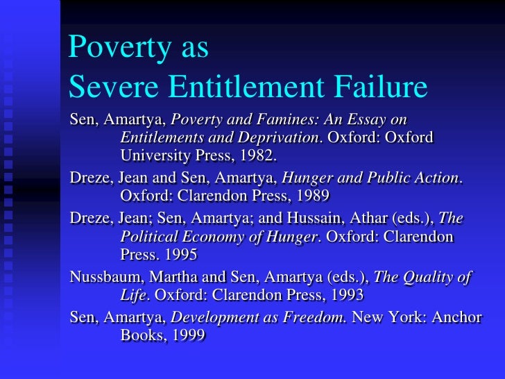 poverty and famines an essay on entitlement and deprivation online poverty and famines an essay on entitlement and deprivation online