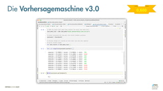 Neuronale Netze
„Fine-Tuning“
Die Vorhersagemaschine v3.0 0,600
 