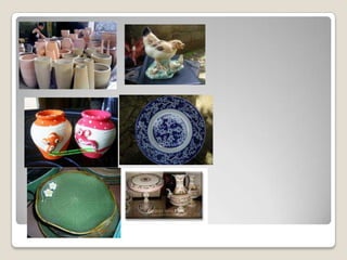 d. Dekorasistempelan/capTeknikstempelan/cap dapatditerapkanpadakeramikdenganmenekankansebuahstempelanpadapermukaanbendakeramik. e. DekorasitempelDilakukandenganmenempelkan motif-motif 	tertentu yang dibuatdaricetakanataudibuatlangsungdengantangan.f. DekorasilukisDekorasitekniklukisbaiklukis on glaze (diatasglasir) maupun under glaze (dibawahglasir) 	diterapkanpadabendakeramikdengancaramelukisdiatasbendakeramik yang sudahdiglasirmaupunsebelumdiglasirdenganmenggunakanpewarnakhususkeramik, denganpenyelesaianakhirdibakarpadatemperatur ± 800°C..g. DekorasisablondanDekorasistiker