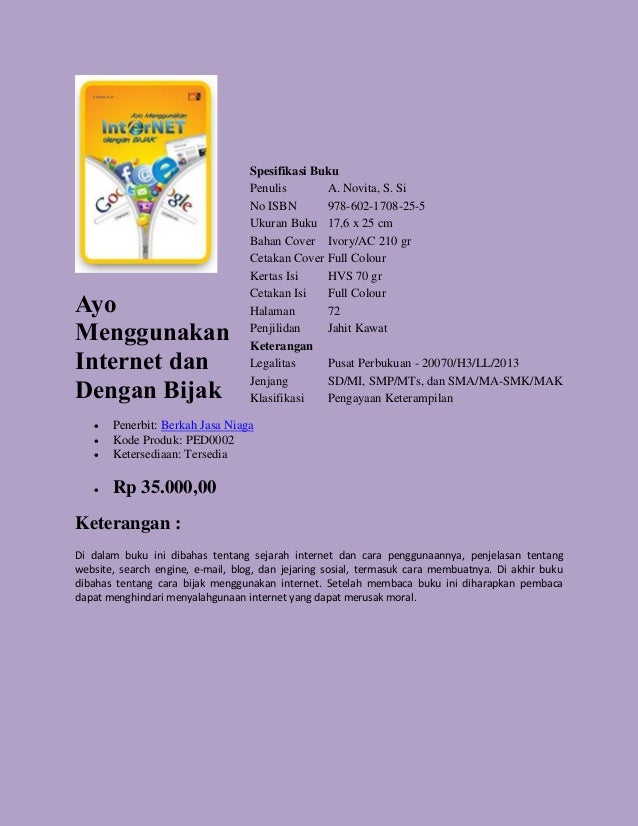 Buku Pengayaan Seni, Budaya dan Ketrampilan, dipasarkan 