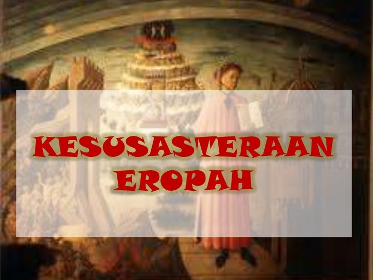 Seni kesusasteraan china & eropah Seni kesusasteraan china & eropah