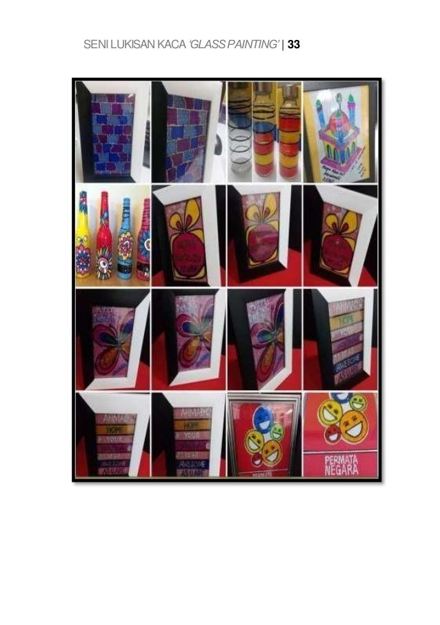 BUKU SENI LUKISAN KACA (PANDUAN DAN KOLEKSI)