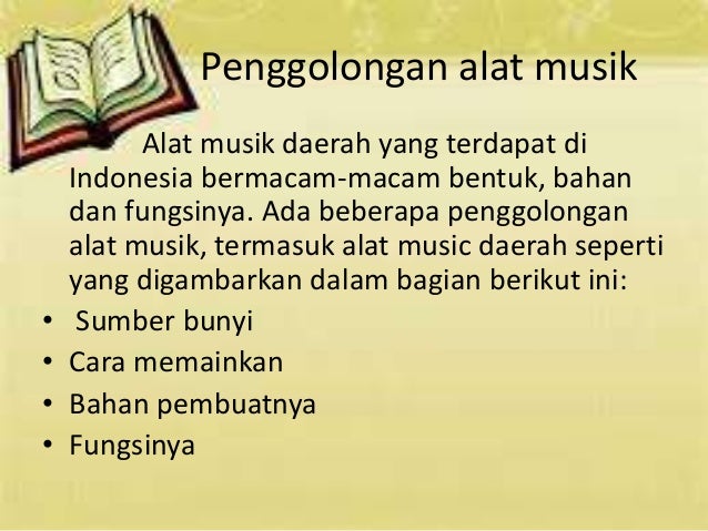 Seni musik tradisional