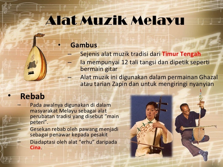 Seni Muzik  Nyanyian Melayu 