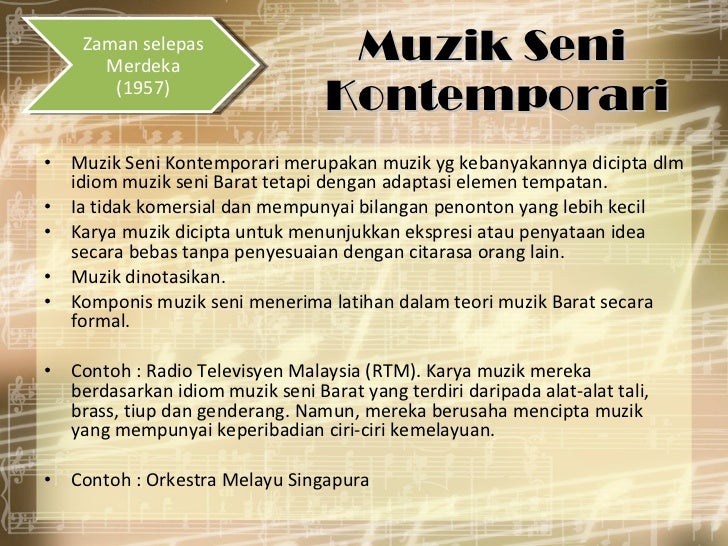 Seni Muzik & Nyanyian Melayu