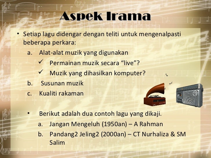Seni Muzik & Nyanyian Melayu