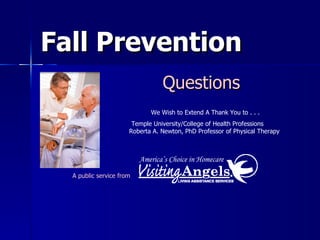 Senior Fall Prevention | PPT
